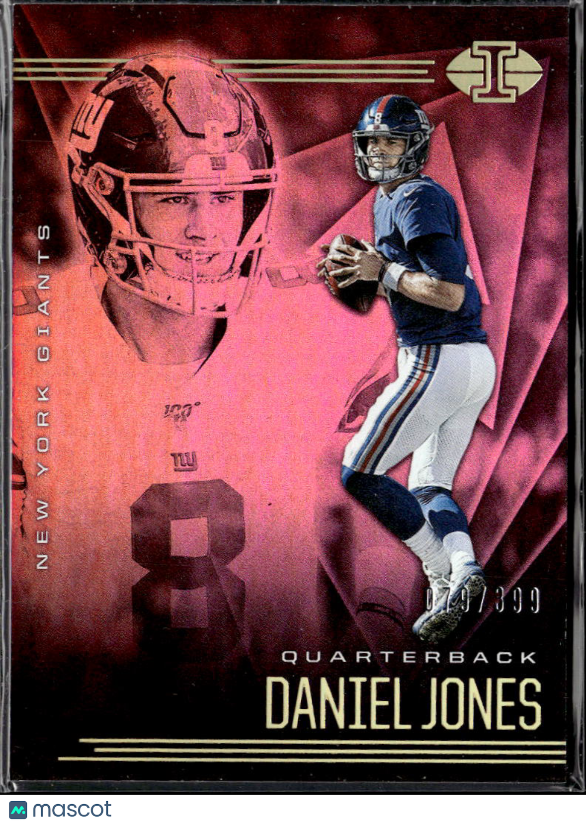 Daniel Jones 2020 Illusions Pink 79/399 New York Giants