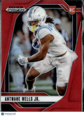 Antwane Wells Jr. 2025  Prizm Draft Picks RC Red Prizm 232/399 Ole Miss Rebels
