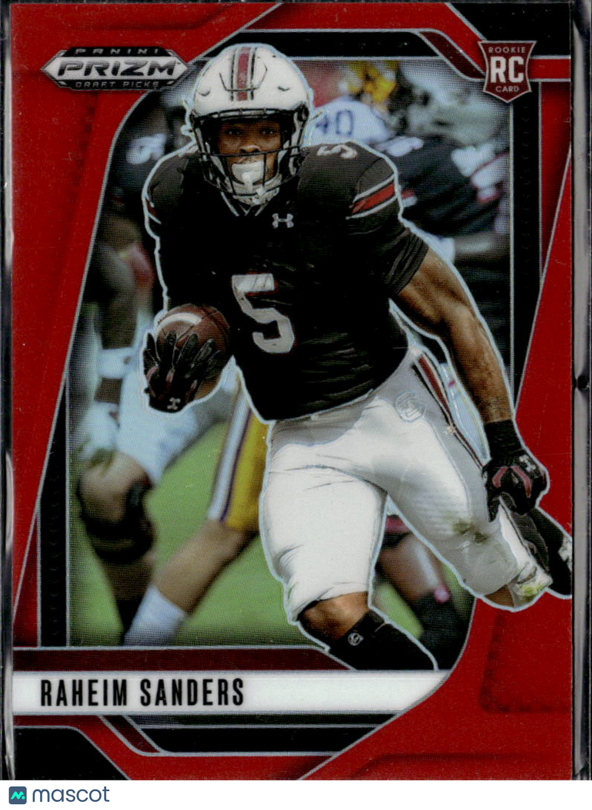 Raheim Sanders 2025 Prizm Draft Picks RC Red /399 South Carolina