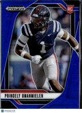 Princely Umanmielen 2025 Prizm Draft Picks RC Blue /249 Ole Miss Rebels