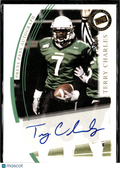 Terry Charles 2002 Press Pass Jersey Edition Auto Autograph RC Vikings