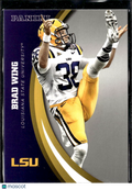 Brad Wing 2015 Panini LSU Team Collection Silver Rookie RC LSU Tigers