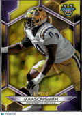 Maason Smith 2023 Bowman's Best Yellow Refractor 23/75 LSU Tigers