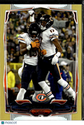 Chicago Bears 2014 Topps Team Card GOLD 1884/2014