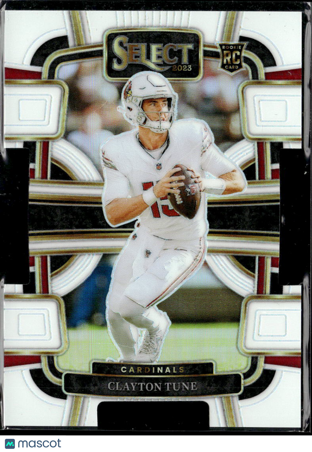 Clayton Tune 2023 Select White Prizm Rookie RC /199 Arizona Cardinals