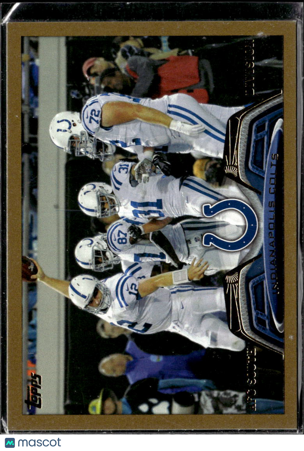 Indianapolis Colts 2013 Topps Team Card GOLD 1805/2013