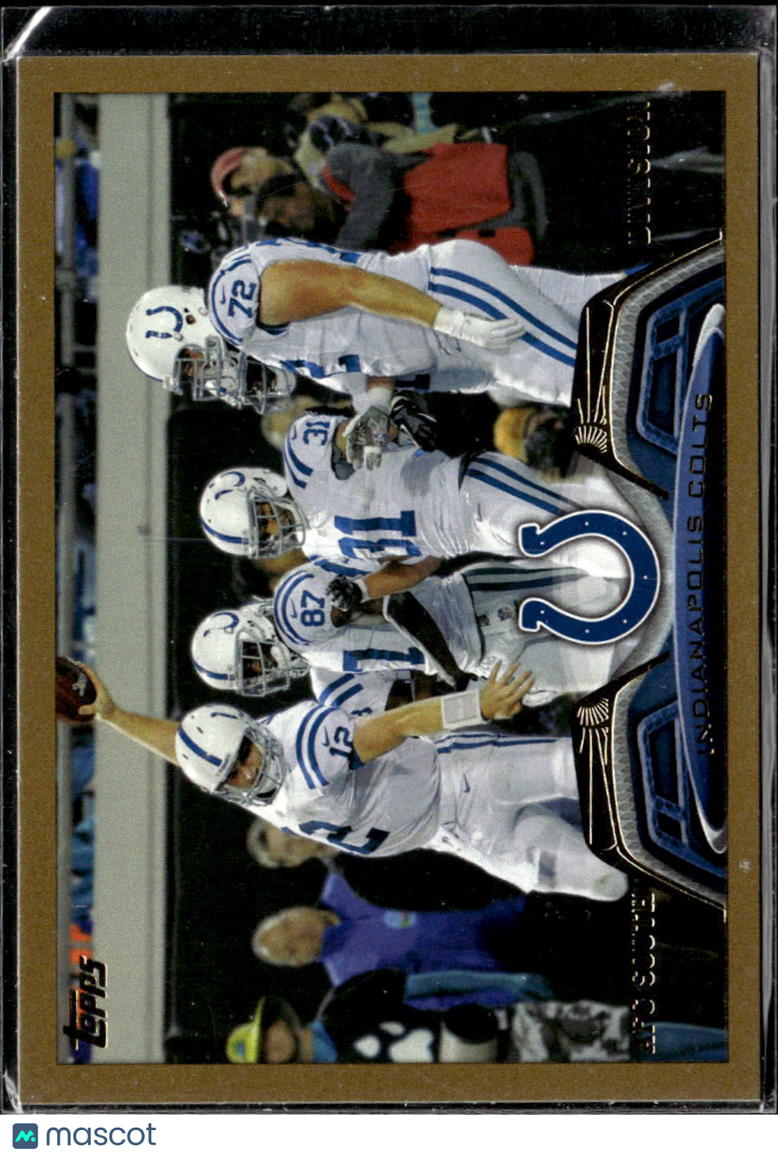 Indianapolis Colts 2013 Topps Team Card GOLD 1805/2013