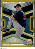 Jake Bloss 2023 Elite Extra Edition Prime Numbers GOLD 4/24 Houston Astros