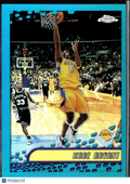 Kobe Bryant 2001-02 Topps Chrome Refractor #50 Los Angeles Lakers OC