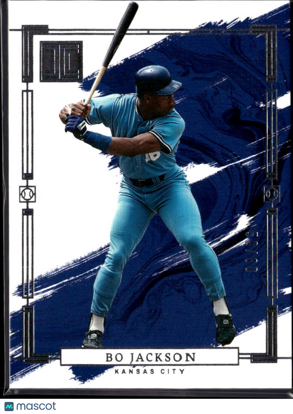 Bo Jackson 2024 Impeccable Card 50/60 #14 Kansas City Royals