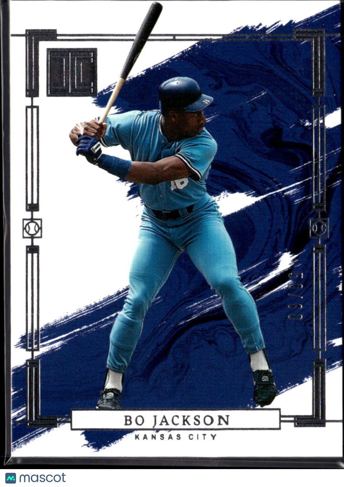 Bo Jackson 2024 Impeccable Card 50/60 #14 Kansas City Royals