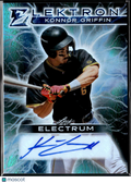 Konnor Griffin 2026 Leaf Electrum Auto Autograph RC Pittsburgh Pirates 3/6