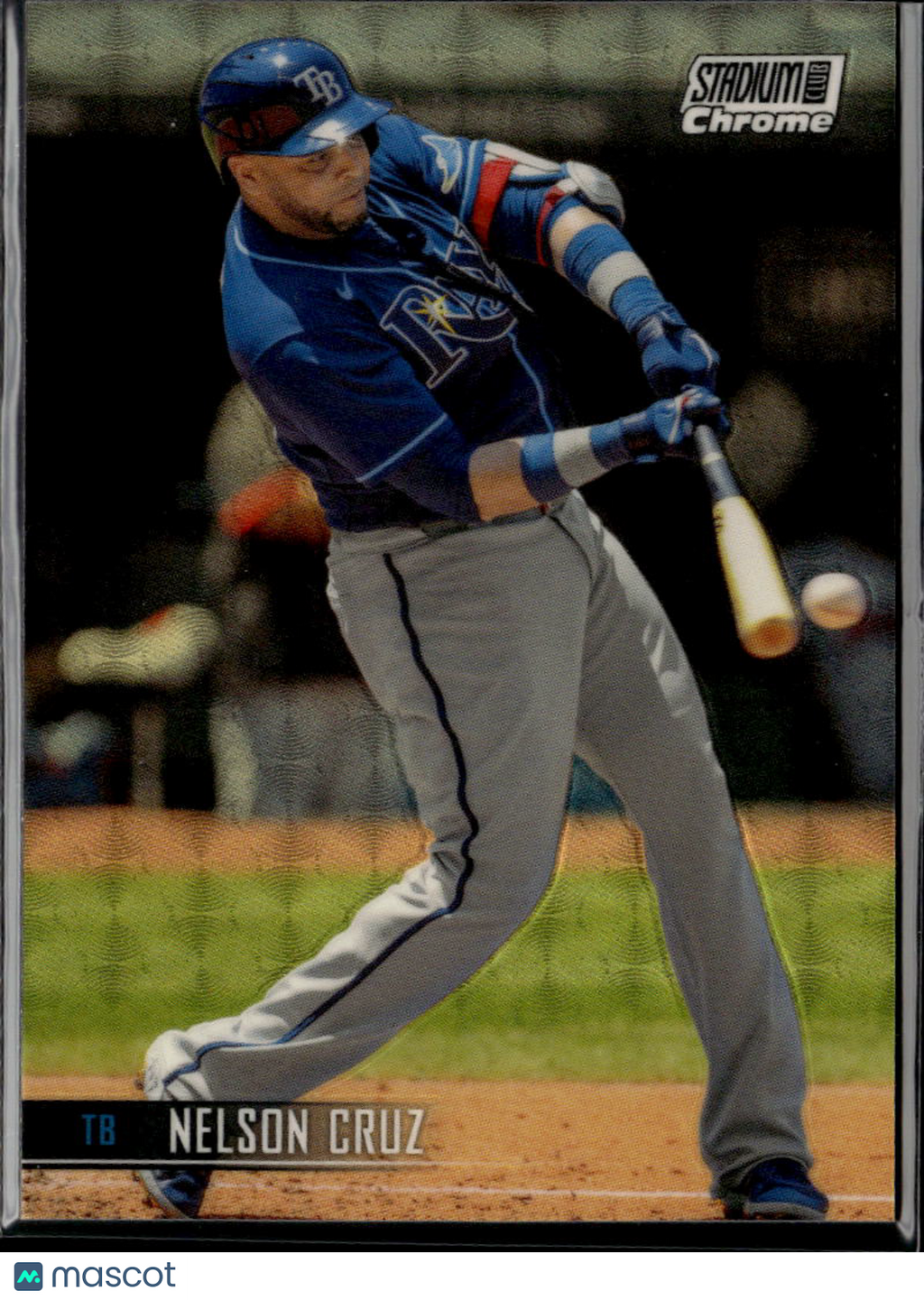 Nelson Cruz 2021 Topps Stadium Club SUPERFRACTOR 1/1 Tampa Bay Rays