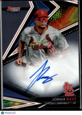 Joshua Baez 2022 Bowman's Best Auto Autograph RC St. Louis Cardinals