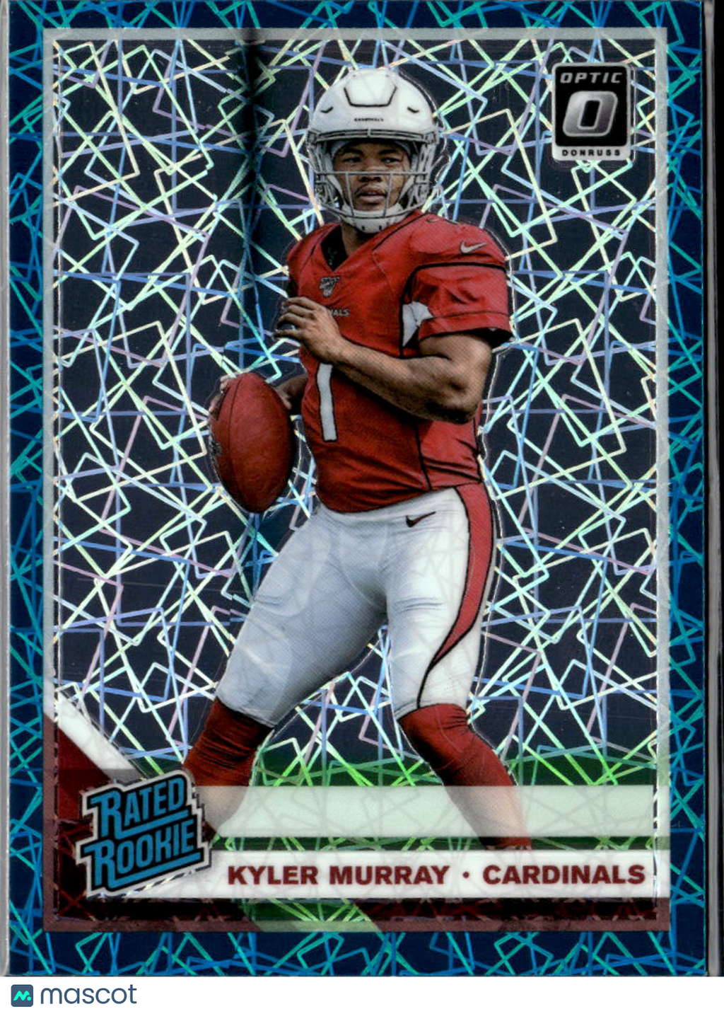 Kyler Murray 2019 Panini Donruss Optic Teal Velocity Arizona Cardinals