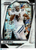 Jalen Royals 2025 Prizm Draft Picks White Sparkle SSP RC Utah State KC Chiefs
