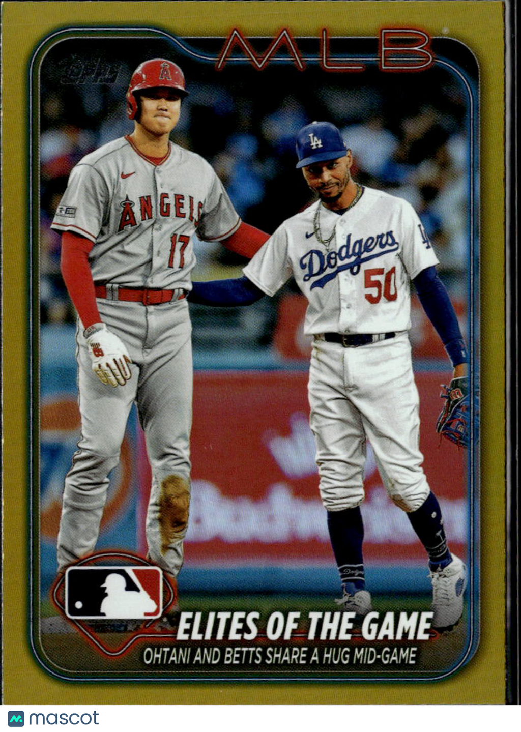 Mookie Betts / Shohei Ohtani 2024 Topps GOLD Elites of the Game #138