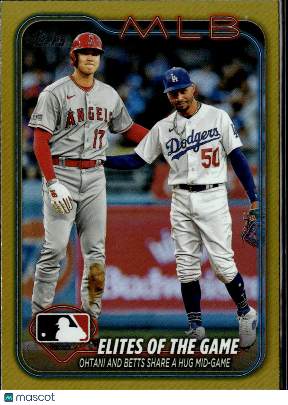 Mookie Betts / Shohei Ohtani 2024 Topps GOLD Elites of the Game #138