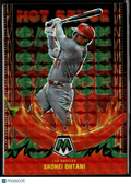 Shohei Ohtani 2022 Mosaic Hot Sauce Green Prizm Los Angeles Angels