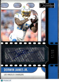 Derwin James Jr. 2021 Donruss Signature Series Auto Autograph 86/99 LA Chargers