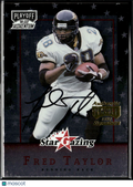 Fred Taylor 1999 Playoff Momentum SSD Star Gazing Auto Autograph Jaguars
