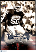 Dante Jones 2011 Upper Deck Auto Autograph Oklahoma Sooners