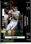 Jason White 2005 Playoff Prestige Black Xtra Points RC Oklahoma Sooners 12/25