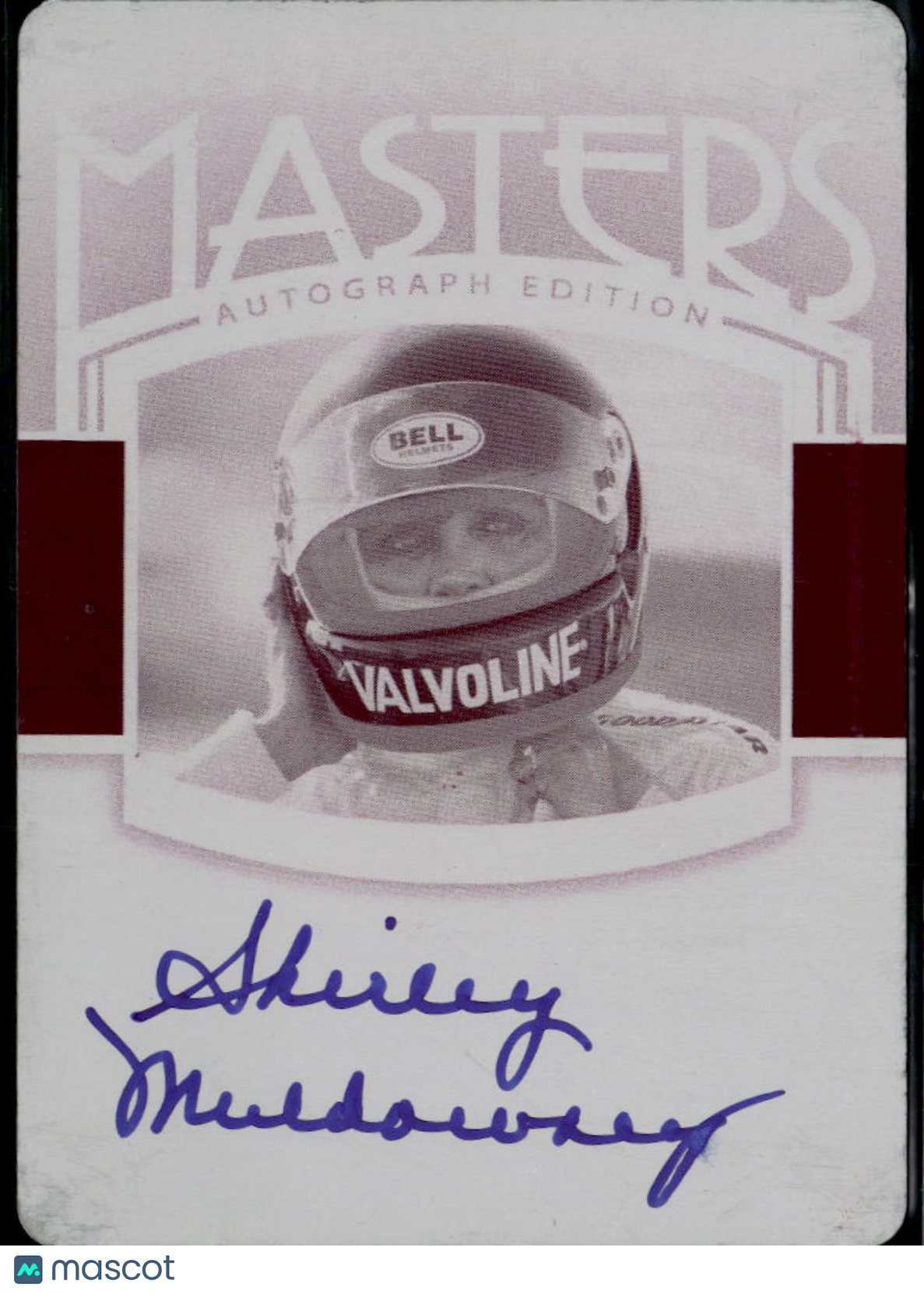 Shirley Muldowney 2011 Press Pass Racing Auto Autograph Printing Plate 1/1