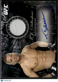 T.J. Dillashaw 2014 Topps UFC Bloodlines Auto Autograph Patch Rookie 41/175