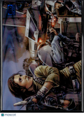 Fighting Back 2026 Topps Star Wars Galaxy Blue Refractor 166/175 #74