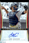 Joe Mauer 2013 Select Signatures Auto Autograph 4/25 Minnesota Twins