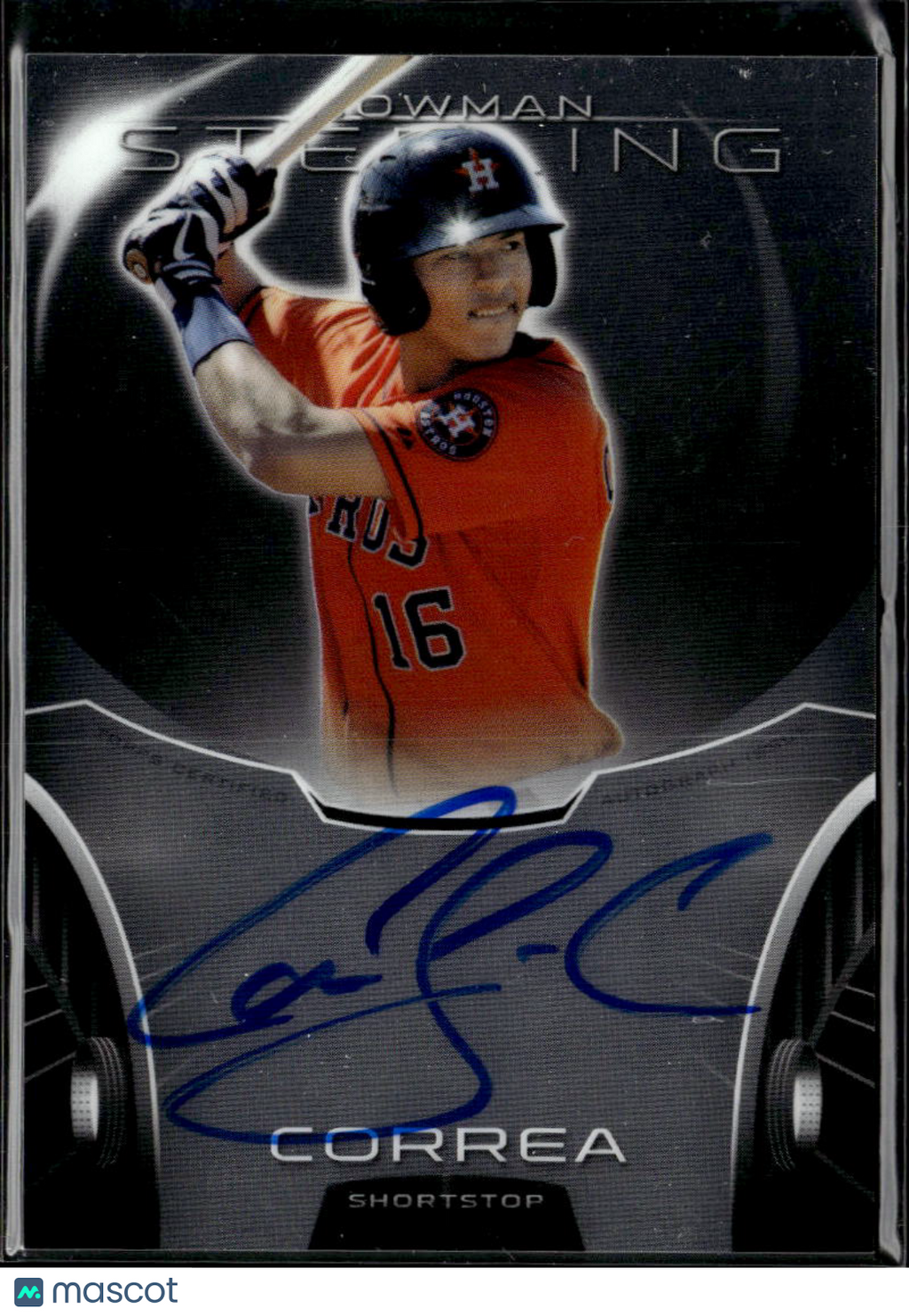 Carlos Correa 2013 Bowman Sterling Auto Autograph RC Houston Astros