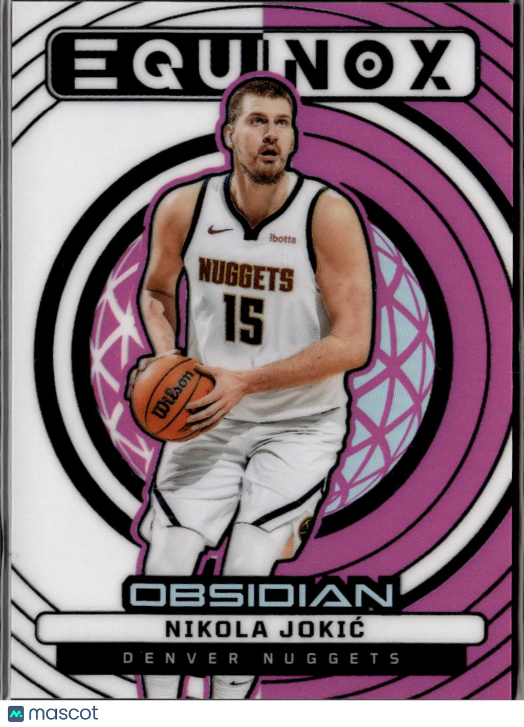 Nikola Jokic 2024-25 Obsidian Equinox Pink 17/49 Denver Nuggets