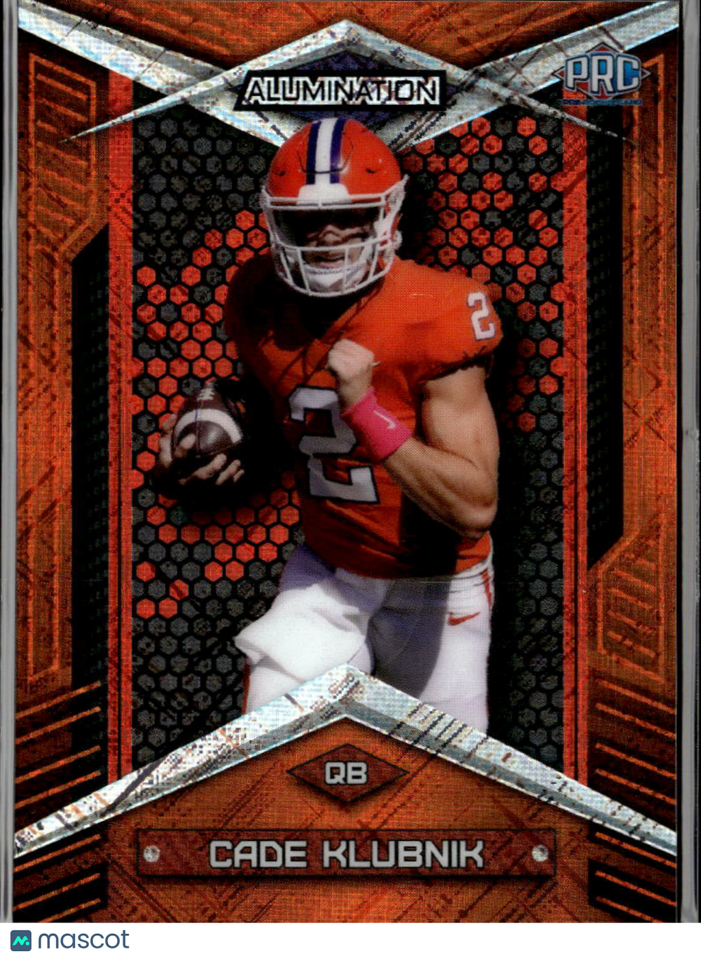 Cade Klubnik 2023 Wild Card Alumination Rookie RC 24/25 Jets Clemson Tigers
