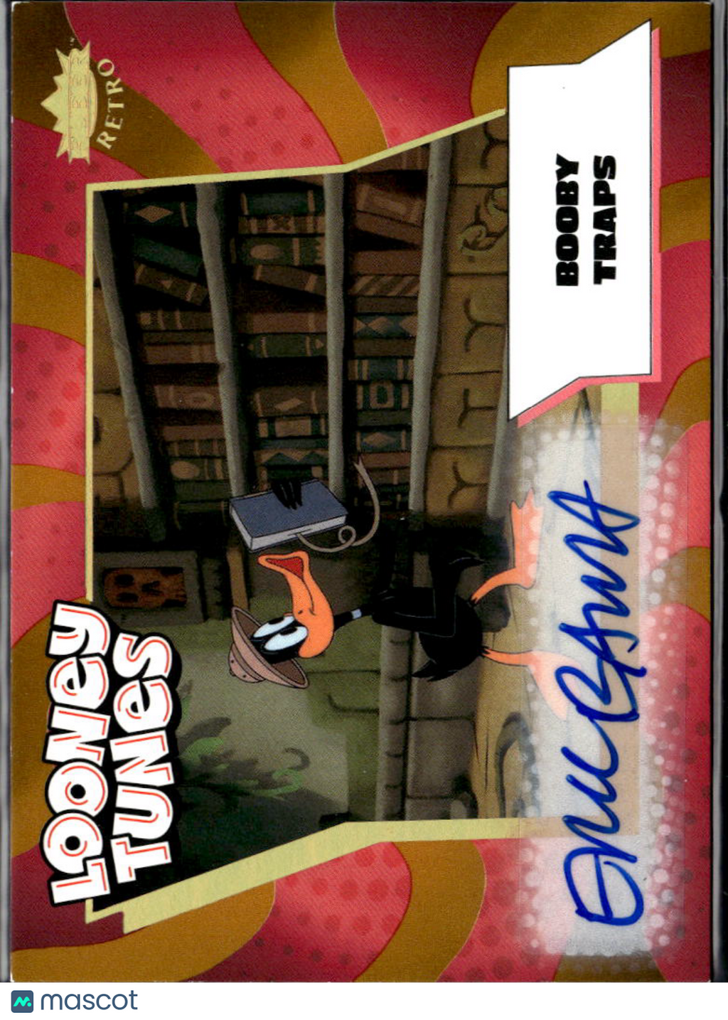 Daffy Duck 2024 Fleer Retro Looney Tunes Auto Autograph GOLD 25/25 #77
