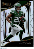 Breece Hall 2021 Select XRC Silver Prizm Rookie RC SSP #406 New York Jets