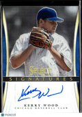 Kerry Wood 2013 Select Signatures Auto Autograph 3/25 Chicago Cubs
