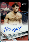 Forrest Griffin 2017 Topps Chrome UFC Auto Autograph Orange 5/25