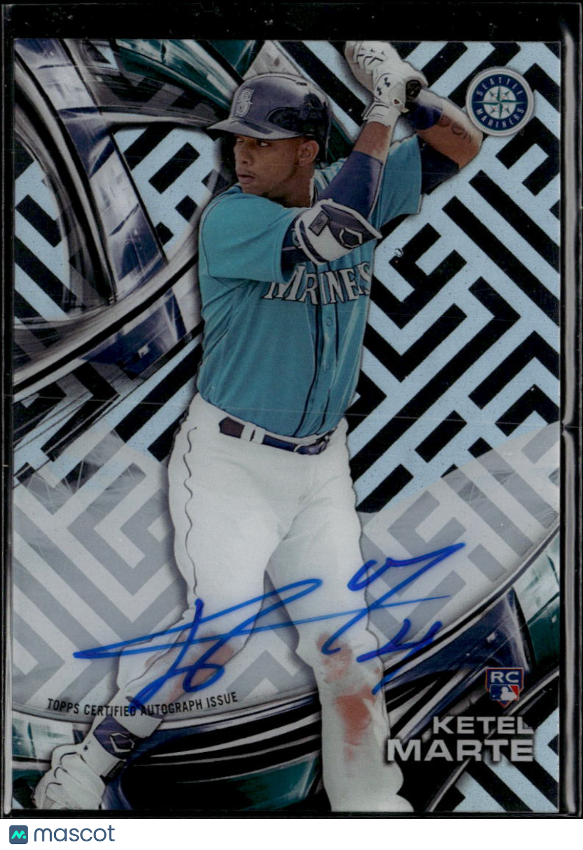 Ketel Marte 2016 Topps High Tek Auto Autograph RC Seattle Mariners