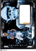 Ladd McConkey 2024 Black Futuristic Jersey Patch RC /99 Los Angeles Chargers