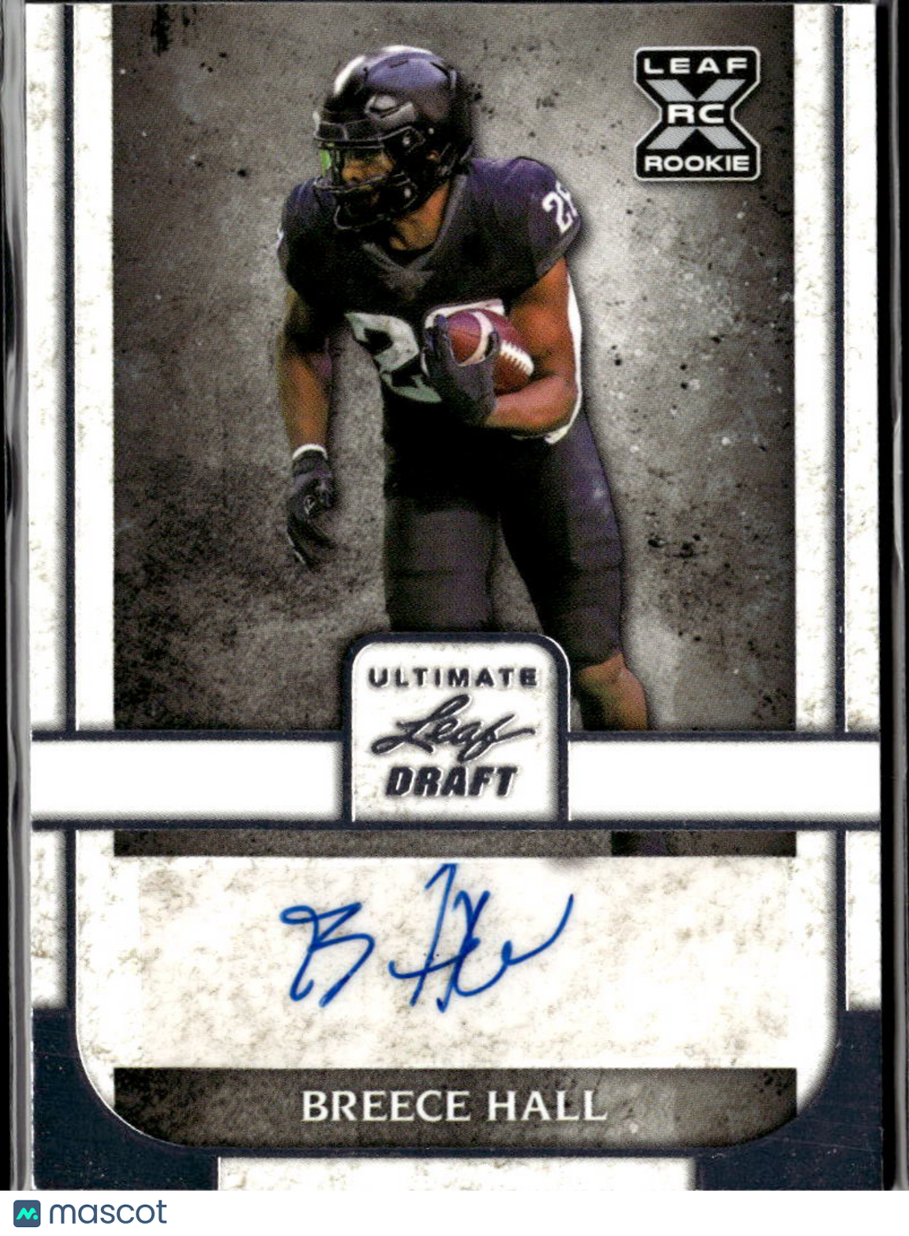 Breece Hall 2022 Leaf Ultimate Draft Auto Autograph Rookie RC New York Jets