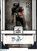 Breece Hall 2022 Leaf Ultimate Draft Auto Autograph Rookie RC New York Jets
