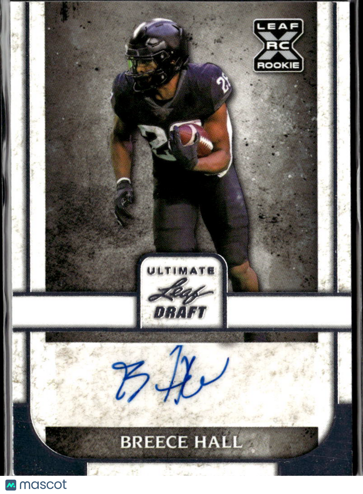 Breece Hall 2022 Leaf Ultimate Draft Auto Autograph Rookie RC New York Jets