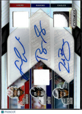 Roquan Smith Zack Baun Fred Warner 2025 Prizm Triple Auto Autograph Patch 54/99