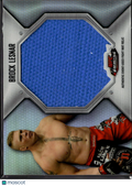Brock Lesnar 2012 Topps UFC Finest Fight Mat Jumbo Patch Memorabilia