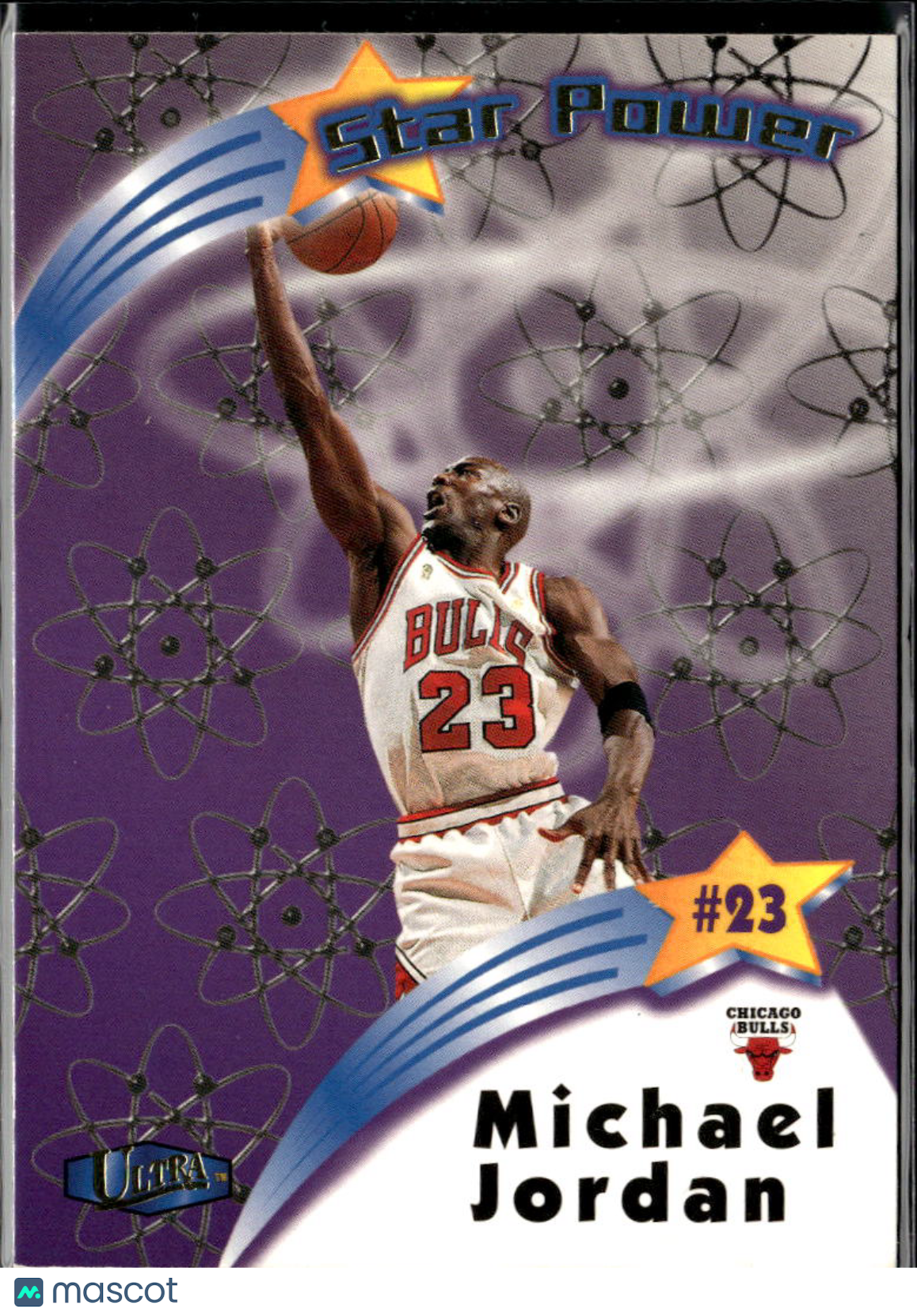 Michael Jordan 1997-98 Fleer Ultra Star Power Insert #1 Chicago Bulls