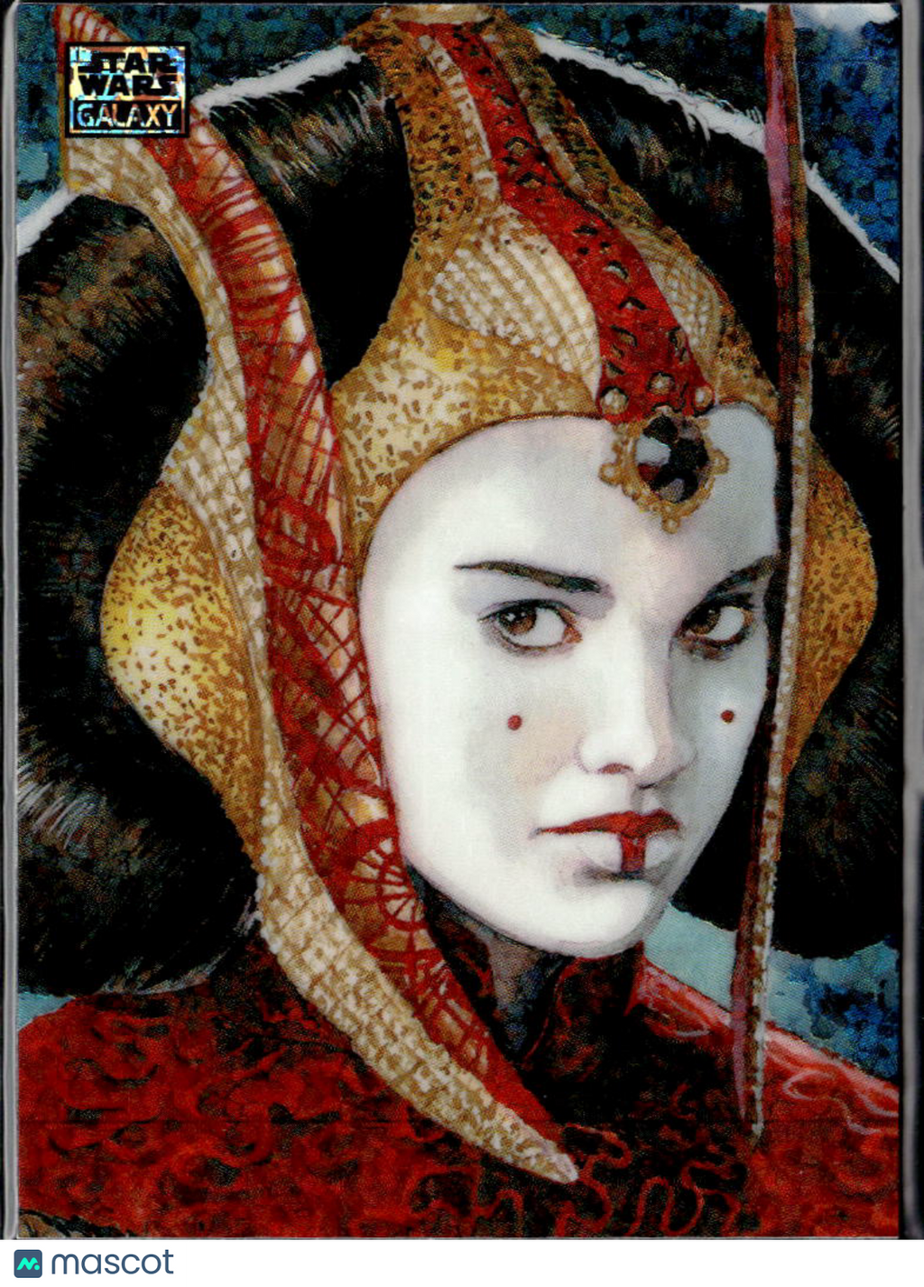 The Queen of Naboo 2026 Topps Star Wars Galaxy Mini Diamond Refractor