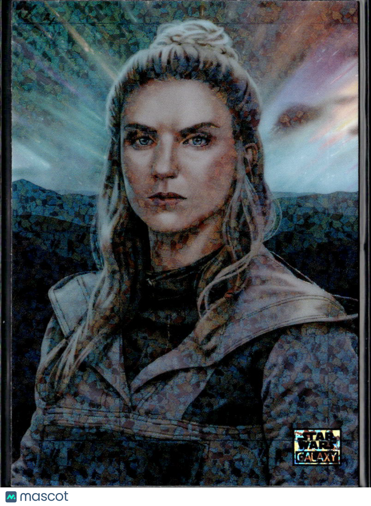 Vel Sartha 2026 Topps Star Wars Galaxy Mini Diamond Refractor #62