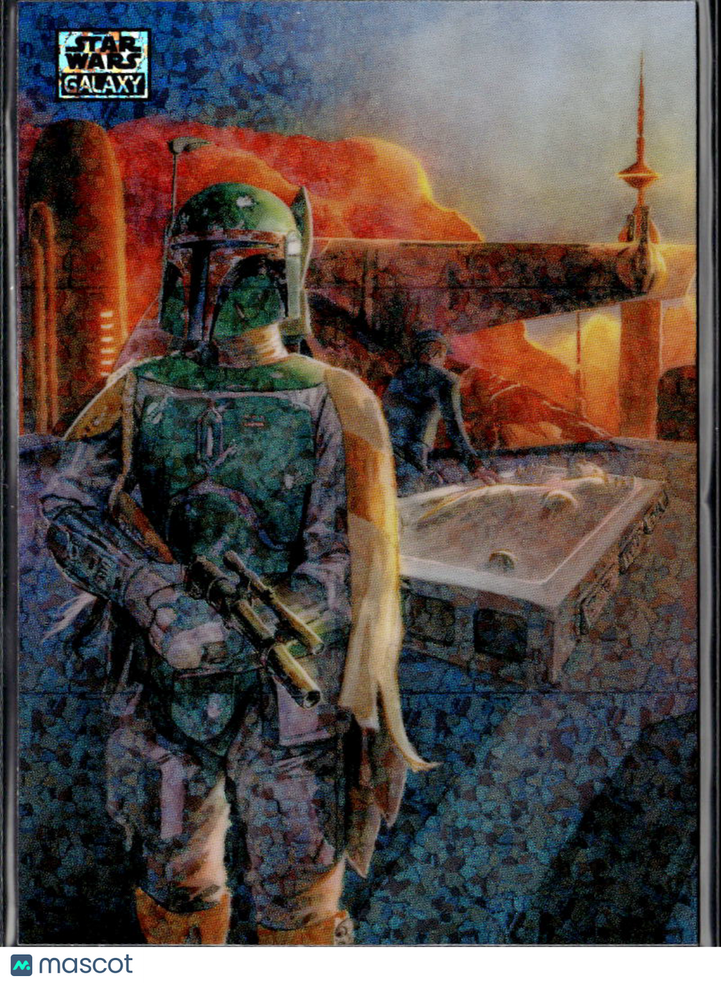 Boba Fett Carbonite 2026 Topps Star Wars Galaxy Mini Diamond Refractor #6