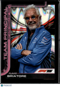 Flavio Briatore 2025 Topps Chrome F1 Black Lava Refractor 4/10 BWT Alpine